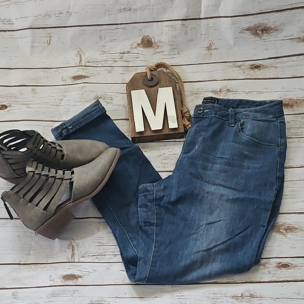 Cato Premium Medium Wash Skinny Jeans